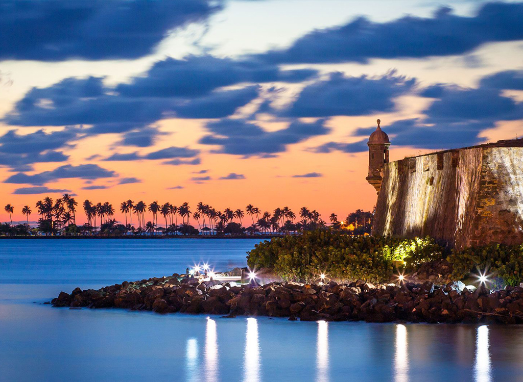 San Juan Fort Sunset